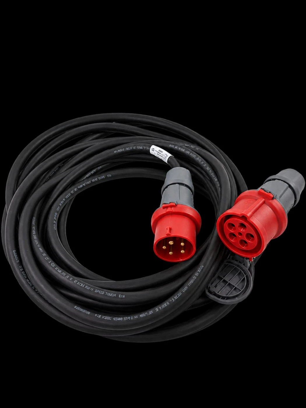 Brennenstuhl CEE-Verlängerung mit rotem 16-A-Stecker und Kupplung