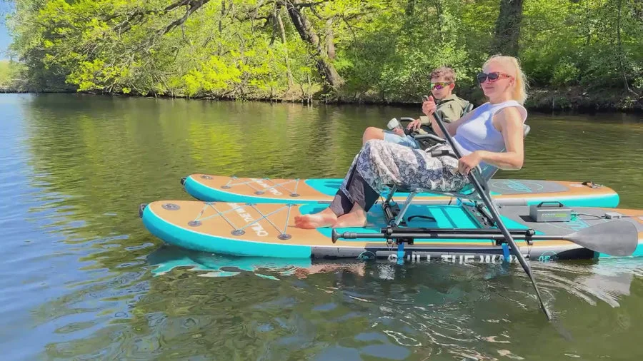SUPfix im Einsatz auf dem Wasser